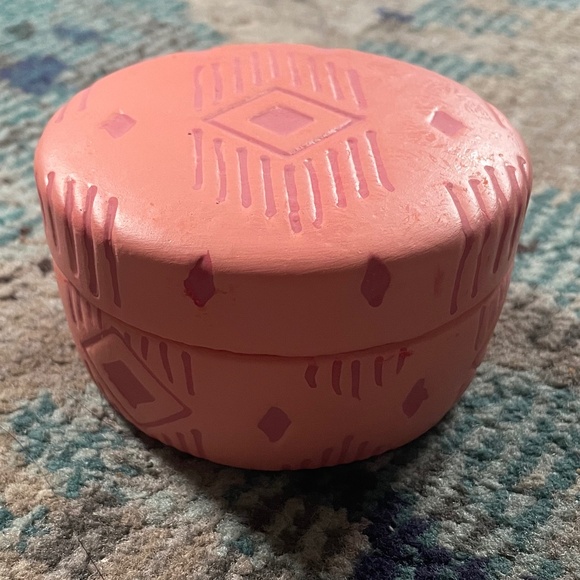 Gen3 Blake Trinket Dish with Lid Pink Terracotta - Picture 9 of 10